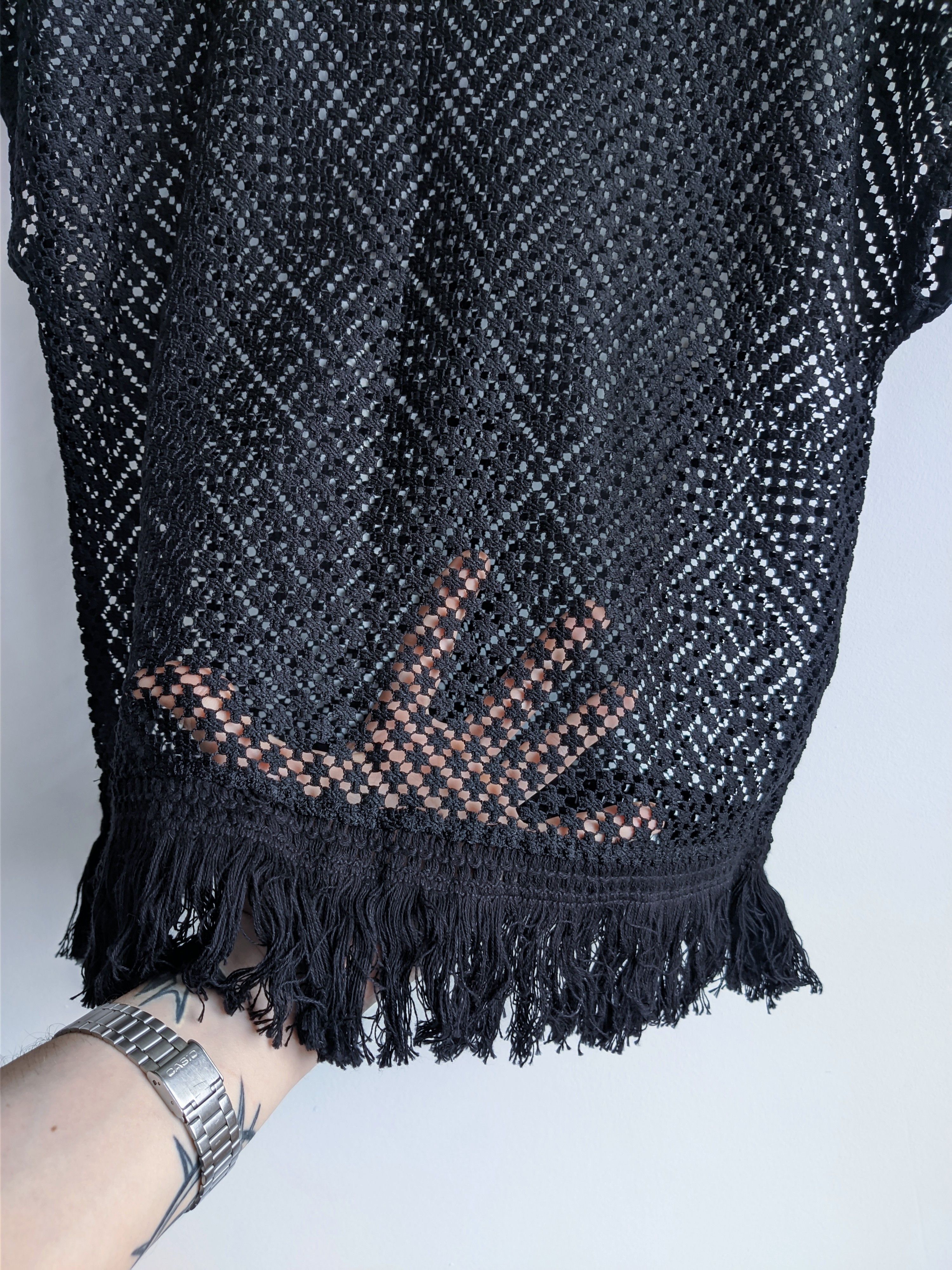 Vintage VIntage grunge avant garde mesh shirt top y2k Size M / US 6-8 / IT 42-44 - 2 Thumbnail