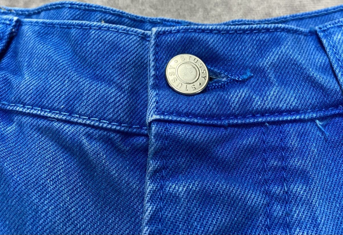 Stussy Stussy Big Ol’ Jeans Overdyed Blue Size US 30 / EU 46 - 5 Thumbnail
