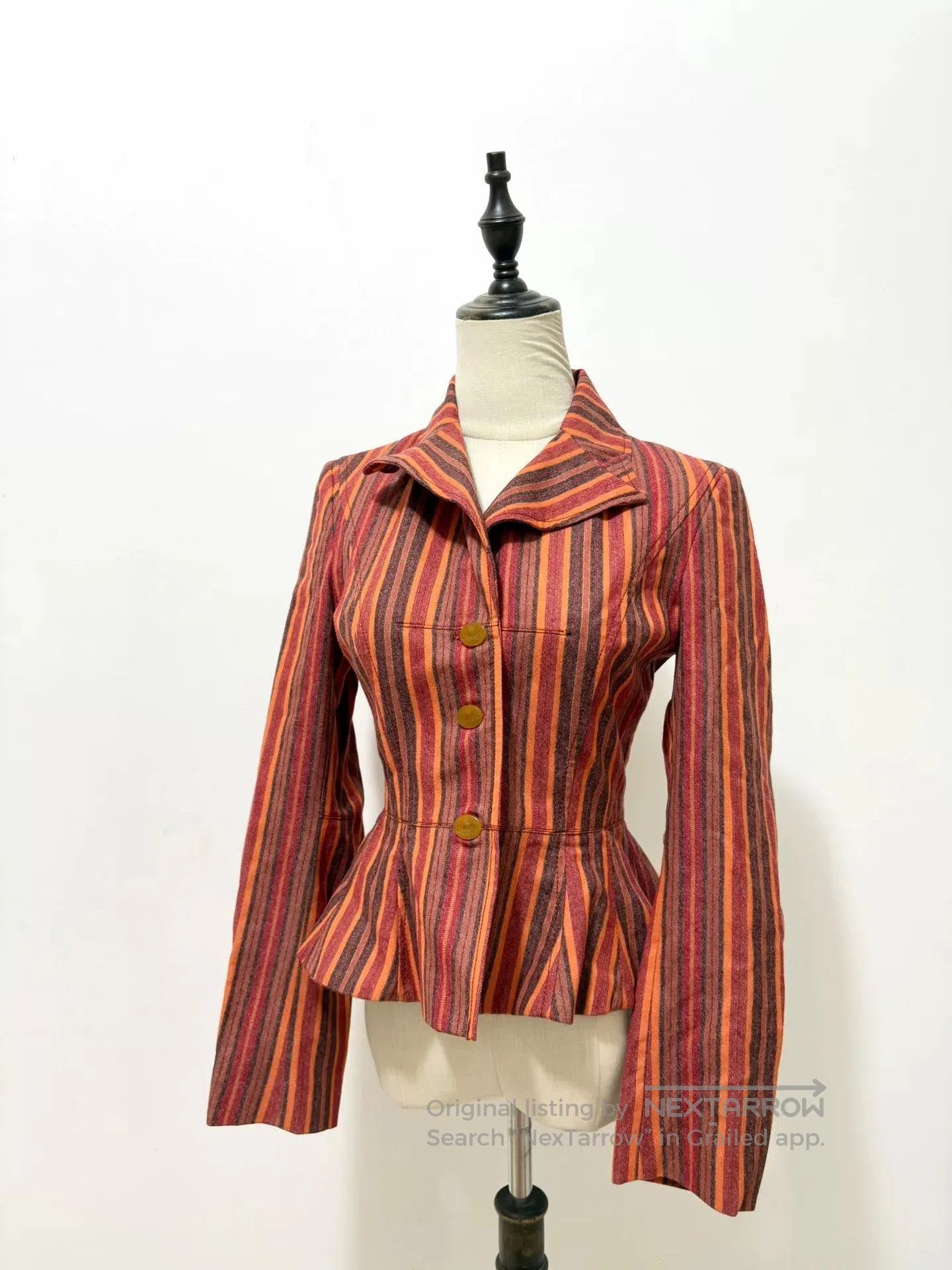 Vivienne Westwood Vivienne Westwood Striped Blazer Jacket. Size S / US 4 / IT 40 - 1 Thumbnail