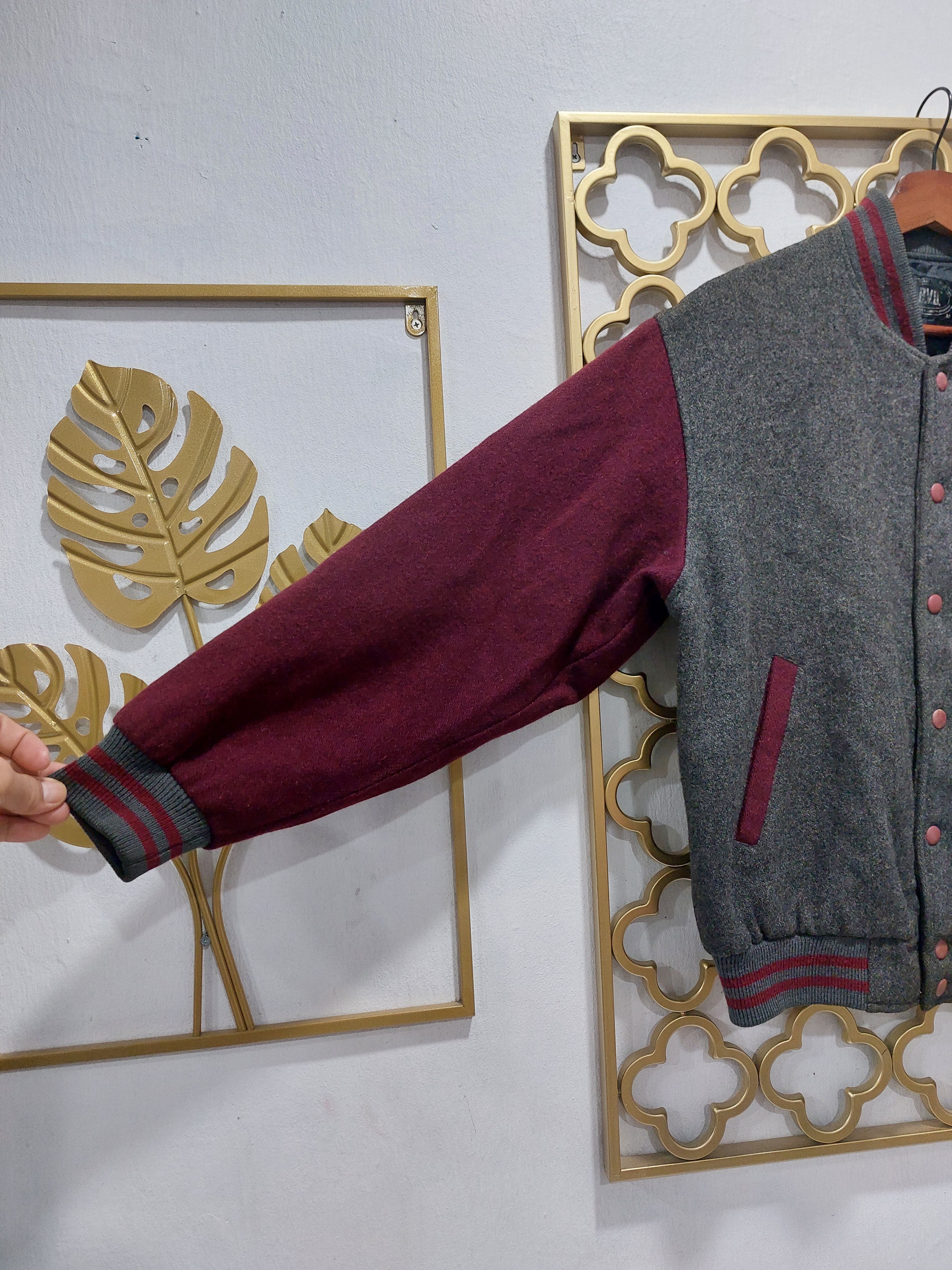 Japanese Brand Vintage BVD Varsity Wool Jacket Size US M / EU 48-50 / 2 - 4 Thumbnail
