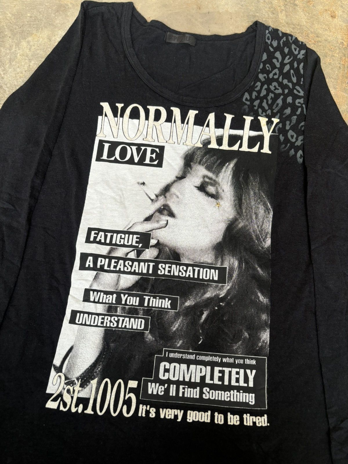 Hysteric Glamour × If Six Was Nine × Japanese Brand Y2k Spinkle Normally Ifsixwasnine Punk style Longsleeve Size US M / EU 48-50 / 2 - 3 Thumbnail