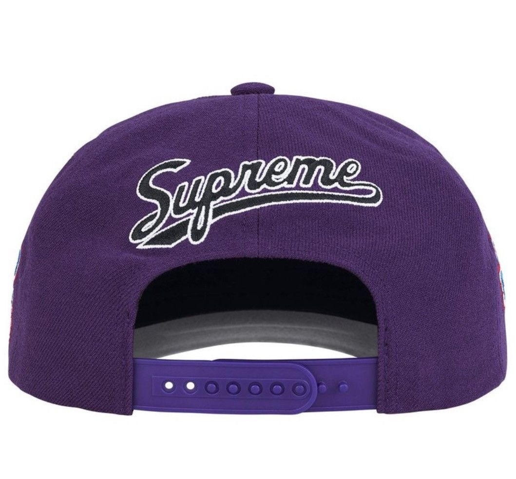Supreme Supreme World Famous S Logo 6 Panel Purple Size ONE SIZE - 5 Thumbnail