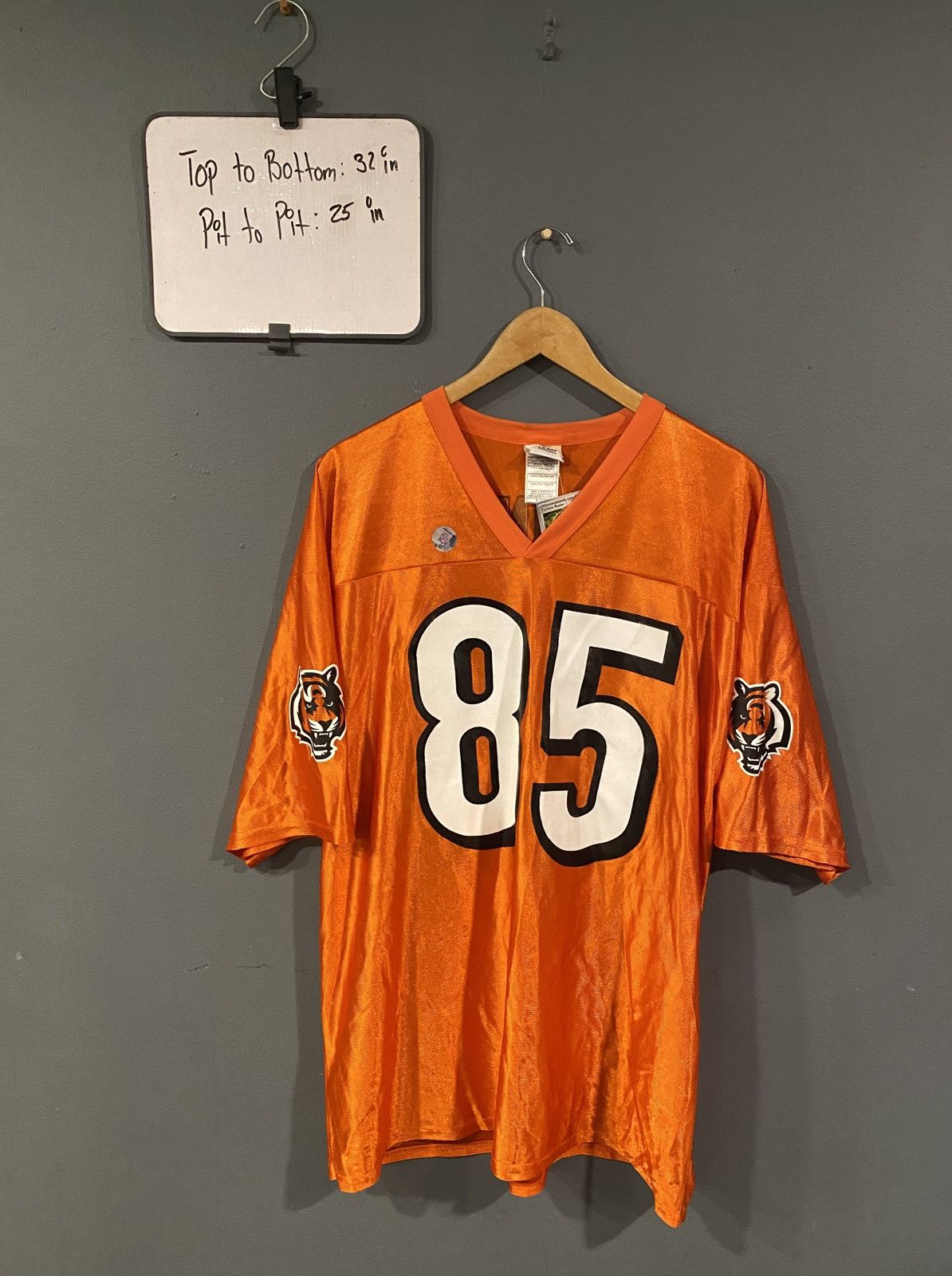 NFL Vintage Y2k Chad Johnson Cincinnati Bengals Jersey Size US XL / EU 56 / 4 - 2 Thumbnail
