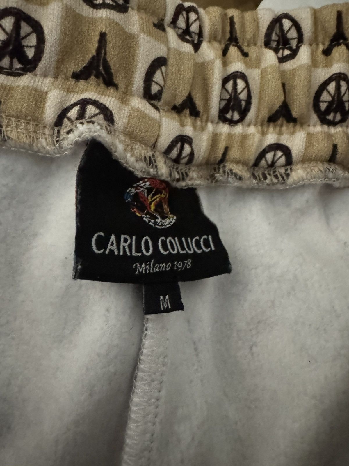 Carlo Colucci Carlo Colucci Monogramm Sweatpants Size US 32 / EU 48 - 5 Thumbnail