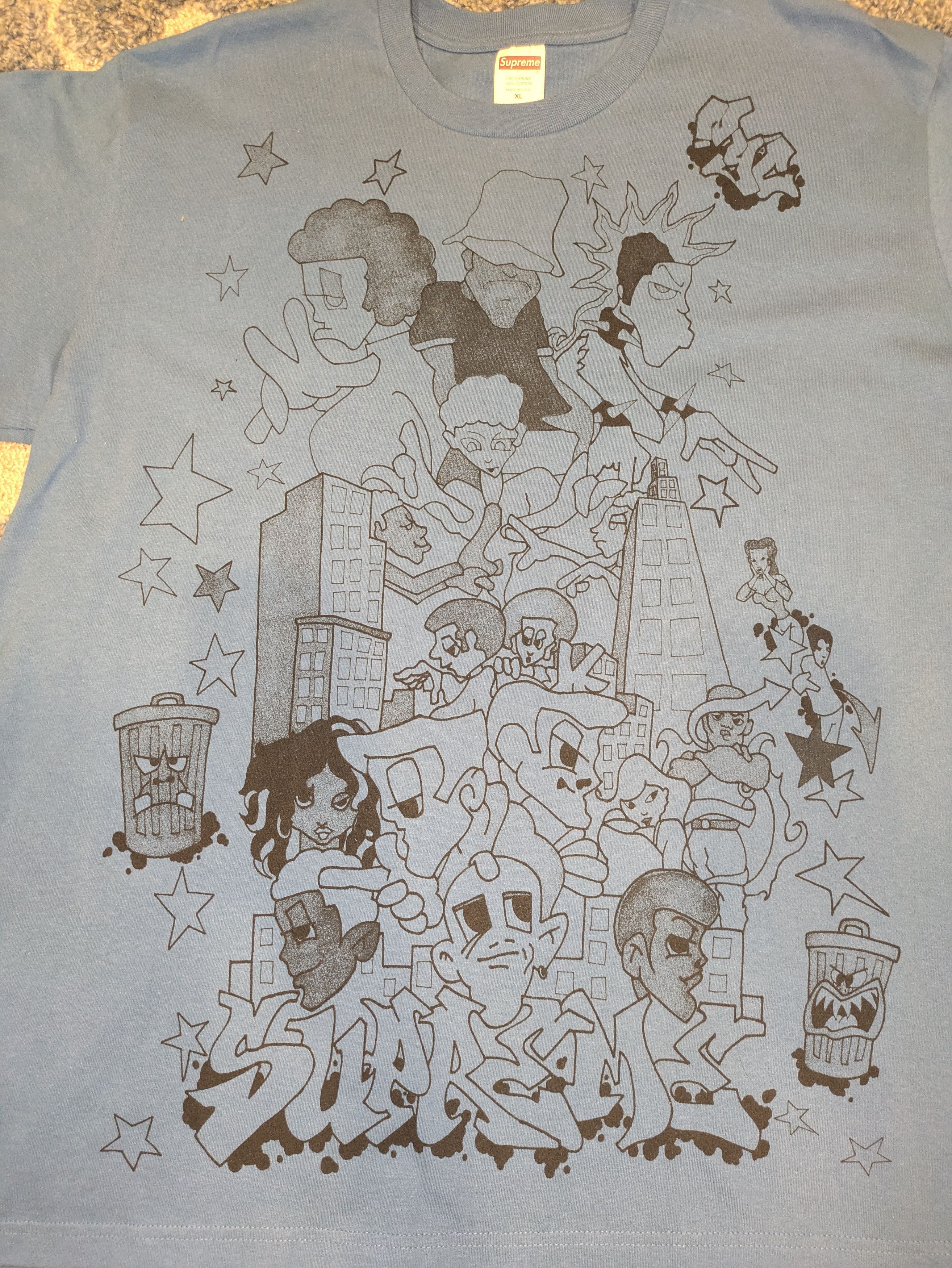 Supreme Supreme Downtown Tee Size US XL / EU 56 / 4 - 2 Thumbnail