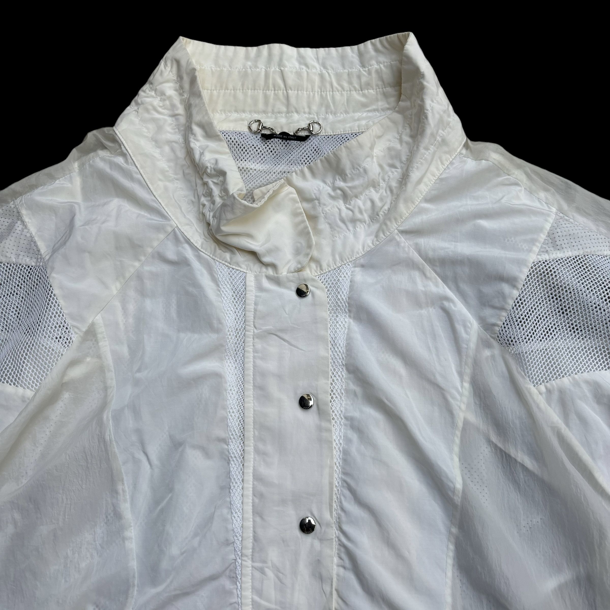 Gucci Vintage Gucci by Tom Ford Sheer Mesh Jacket Size M / US 6-8 / IT 42-44 - 5 Thumbnail