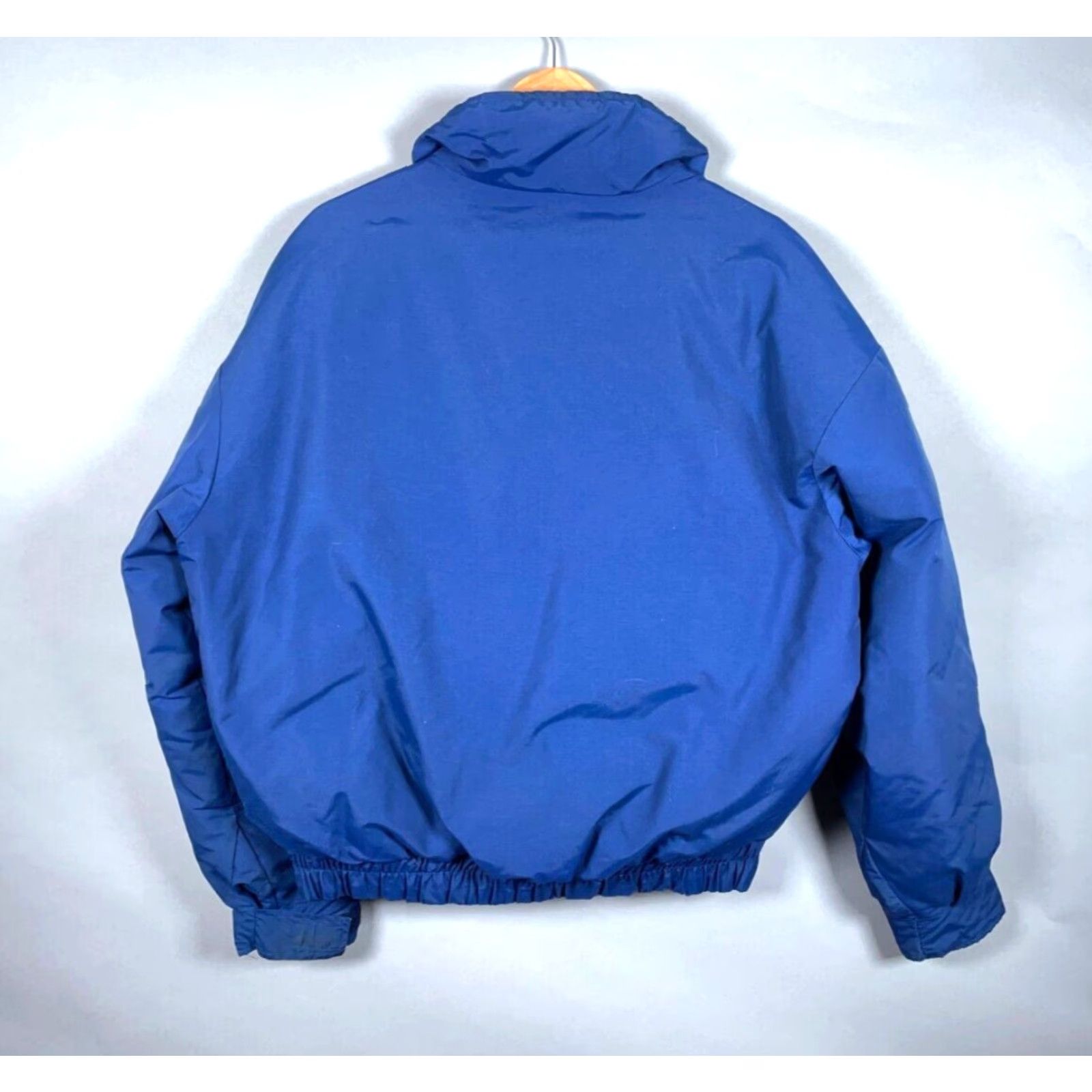 Vintage VINTAGE Woolrich Down Insulated Zip Up Jacket Mens Large Blue Puffer USA Made Bomber Jacket Size US L / EU 52-54 / 3 - 2 Thumbnail