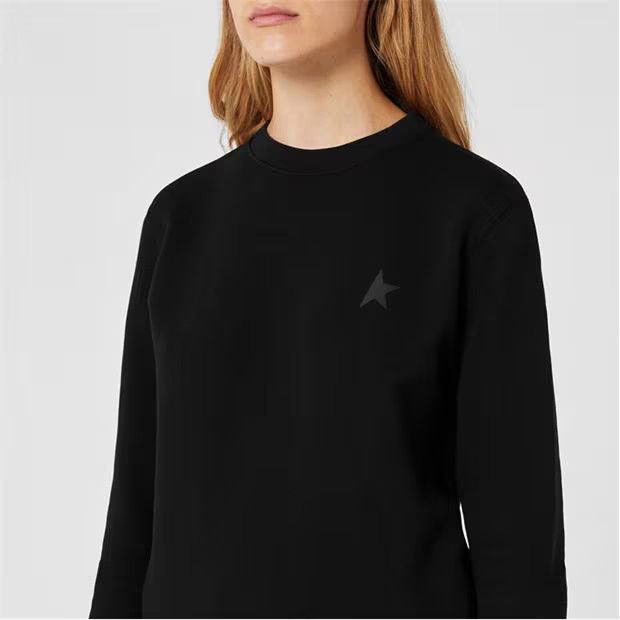 Golden Goose o1g2r1mq1024 Sweatshirt in Black Size S / US 4 / IT 40 - 6 Thumbnail