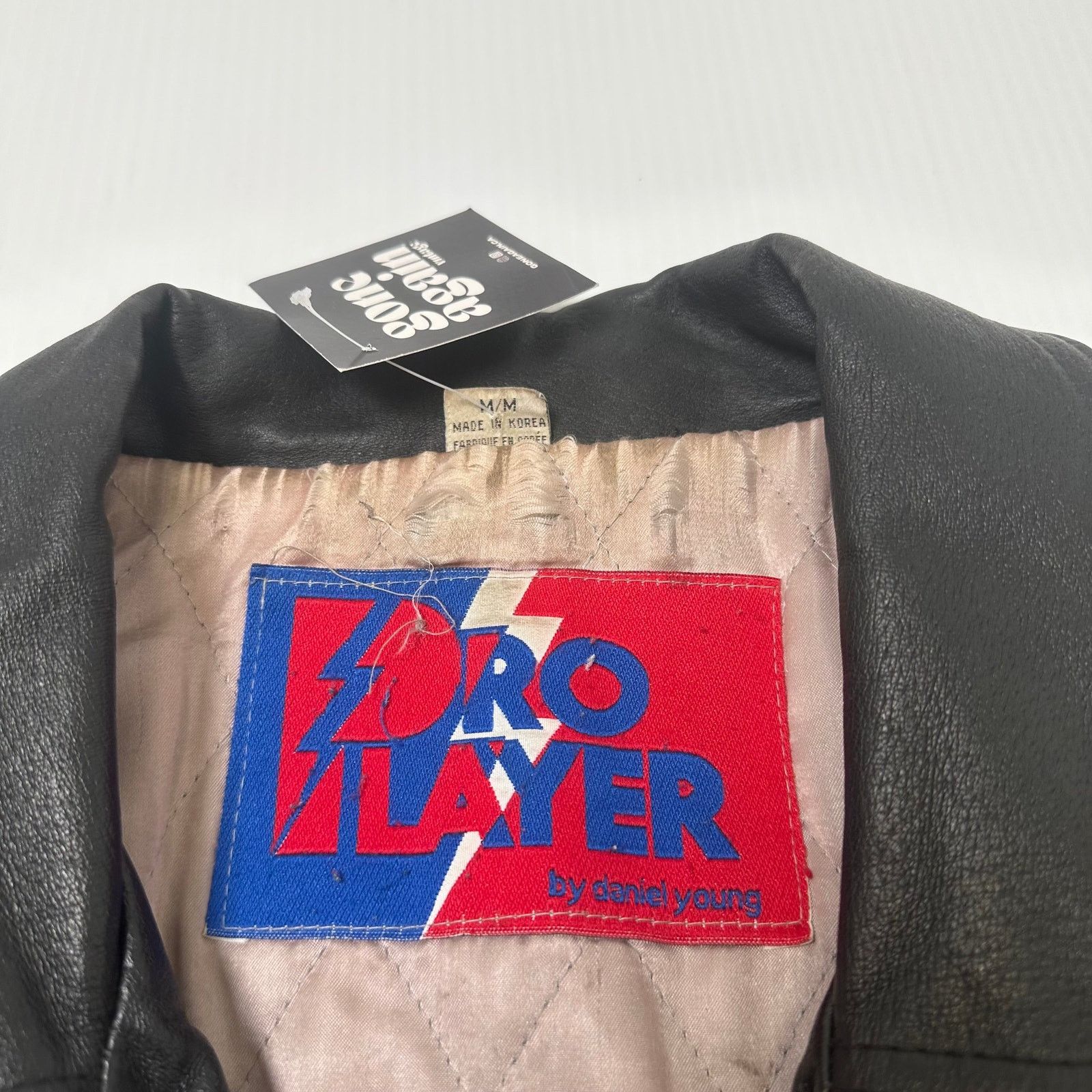 Pro Player Vintage Pro Player Oakland Raiders Leather Moto NFL Jacket M Size US M / EU 48-50 / 2 - 7 Thumbnail
