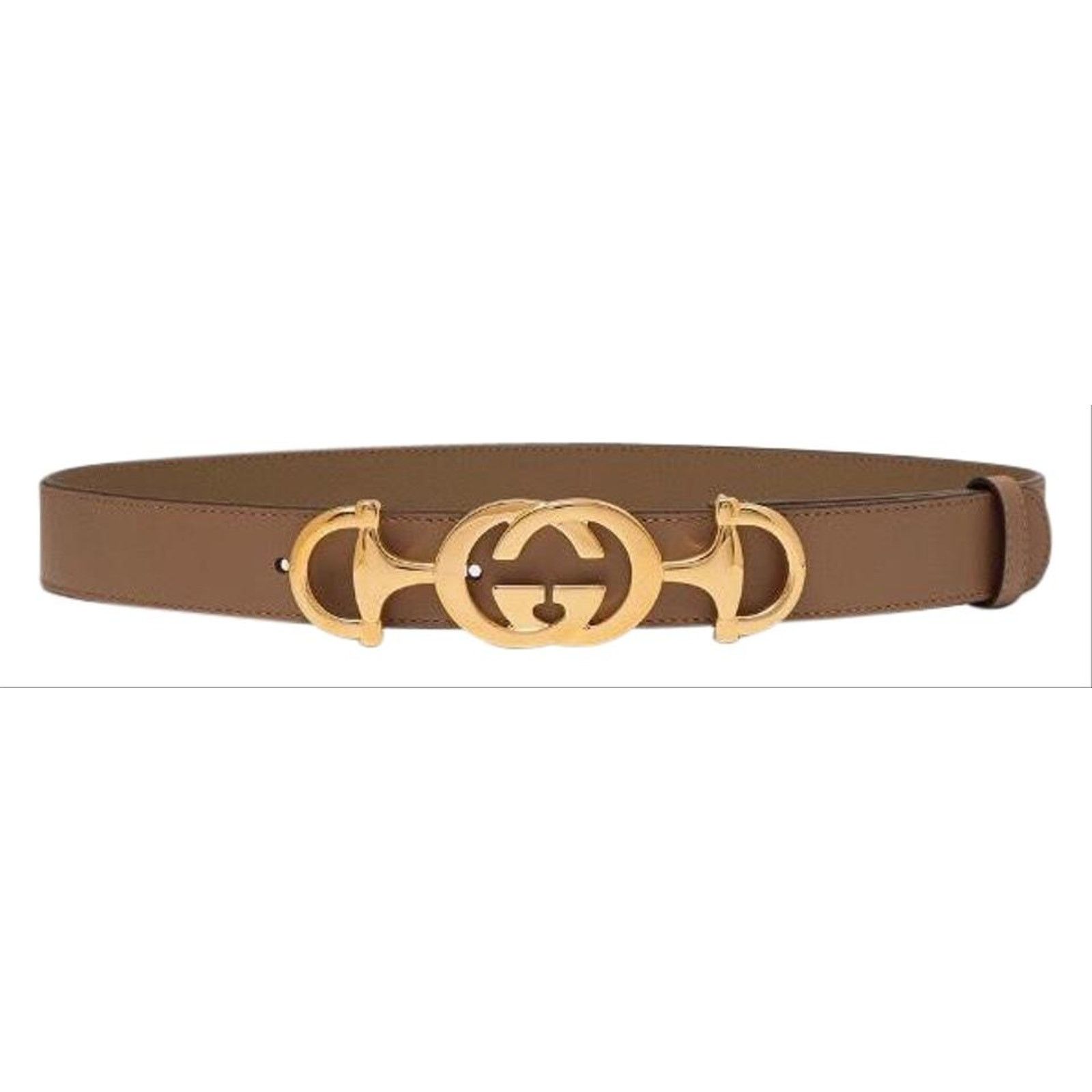 Gucci GUCCI Zumi Moon GG interlocking logo leather belt size 85 Size ONE SIZE - 1 Thumbnail