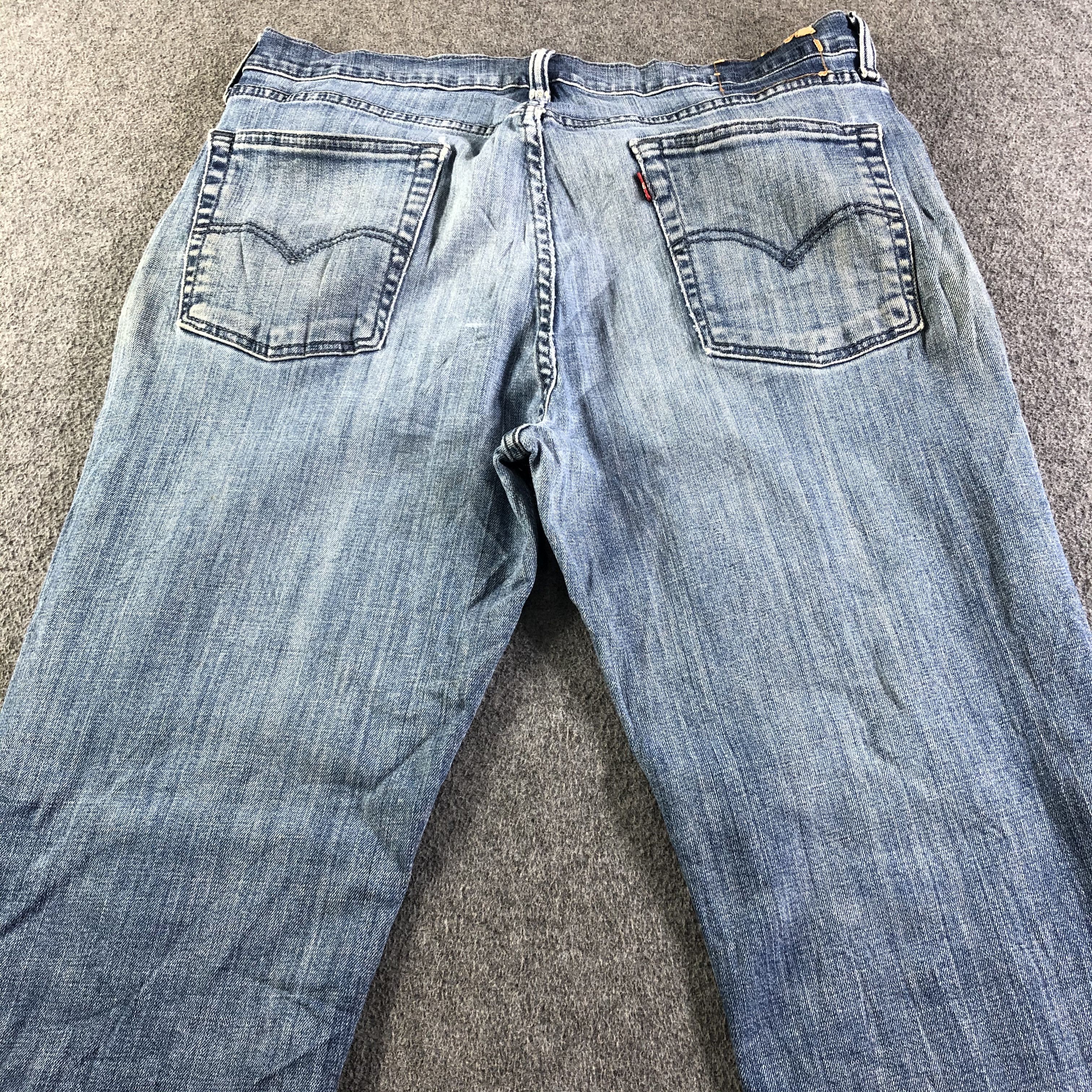 Levi's Vintage Blue Wash Levis 514 Jeans-J4484 Size US 35 - 4 Thumbnail