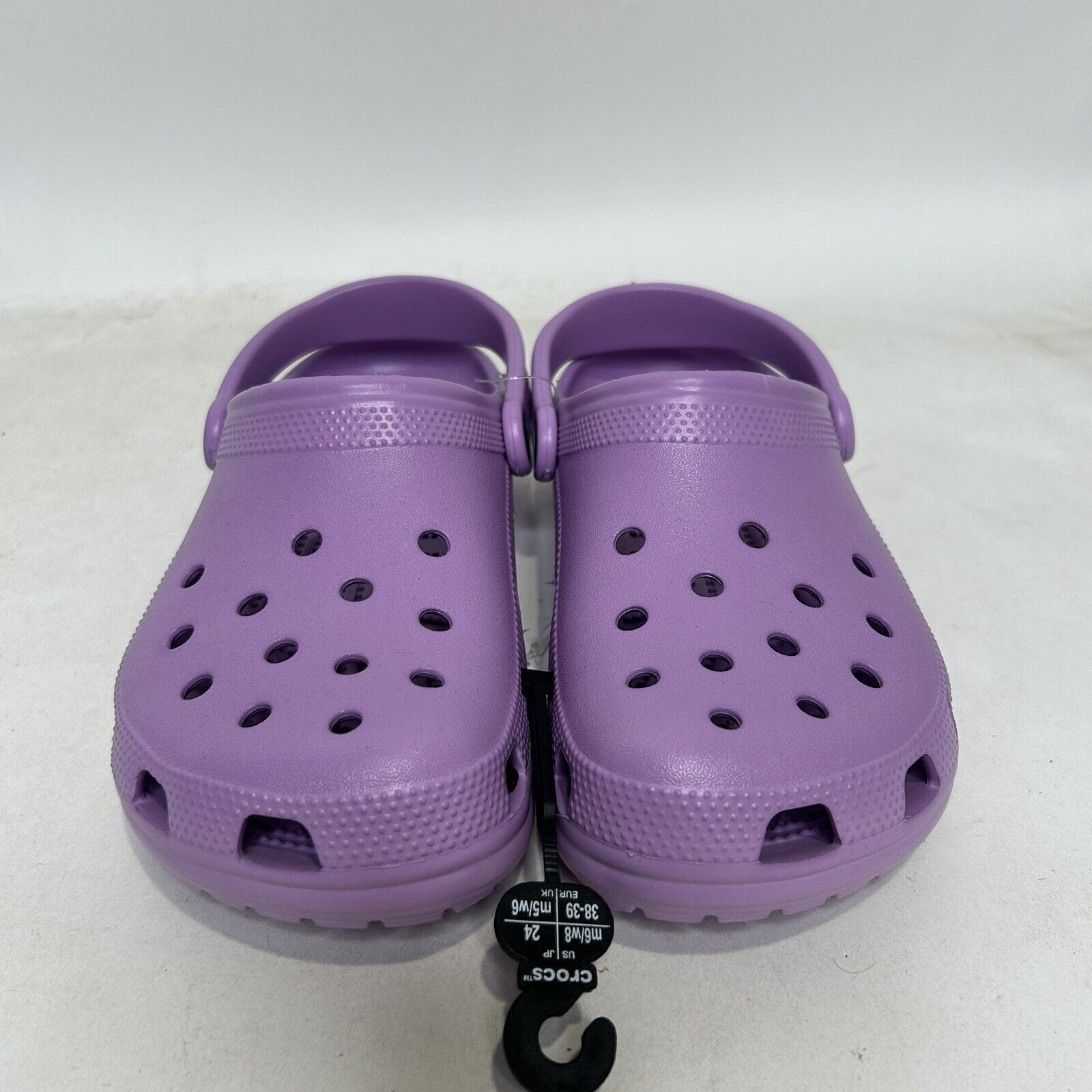 Crocs Crocs Classic Clogs Slip-On “Lavender Light Purple Lilac” Size US 8 / IT 38 - 2 Thumbnail