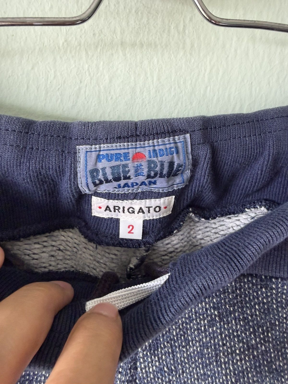 Blue Blue Japan Vintage Blue Blue Pure Indigo Joggers Size US 30 / EU 46 - 2 Thumbnail