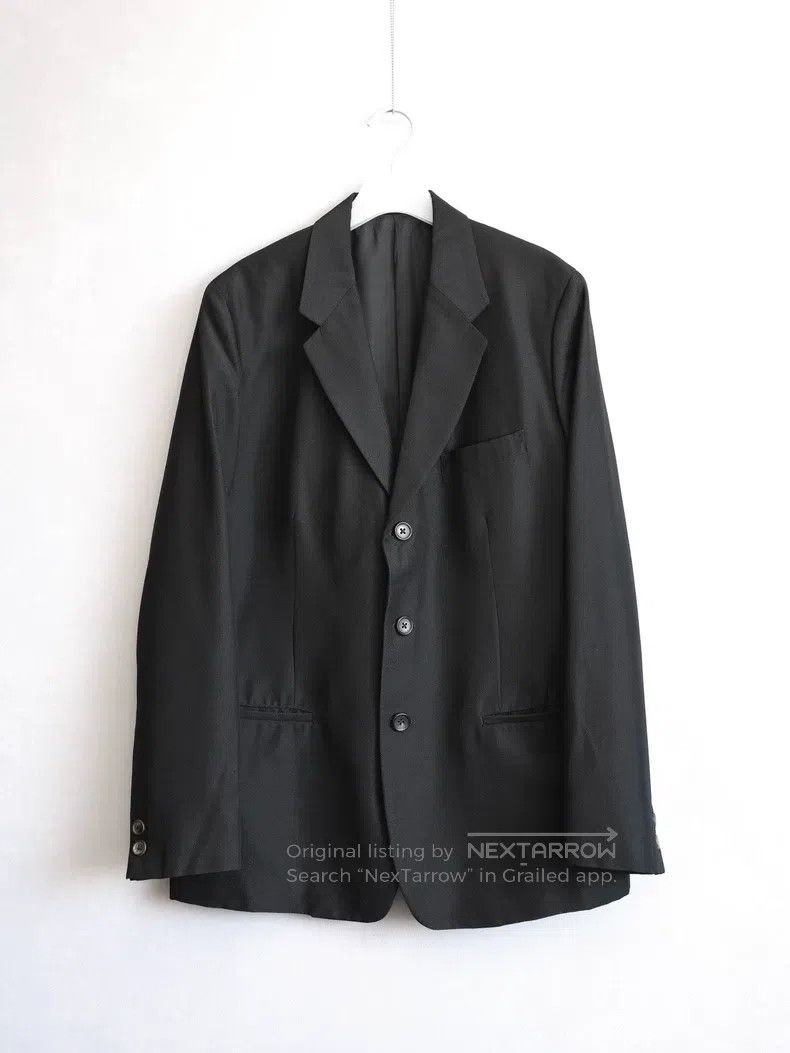 Yohji Yamamoto Yohji Yamamoto Mixed Fiber Shiny Suit Size US M / EU 48-50 / 2 - 1 Thumbnail