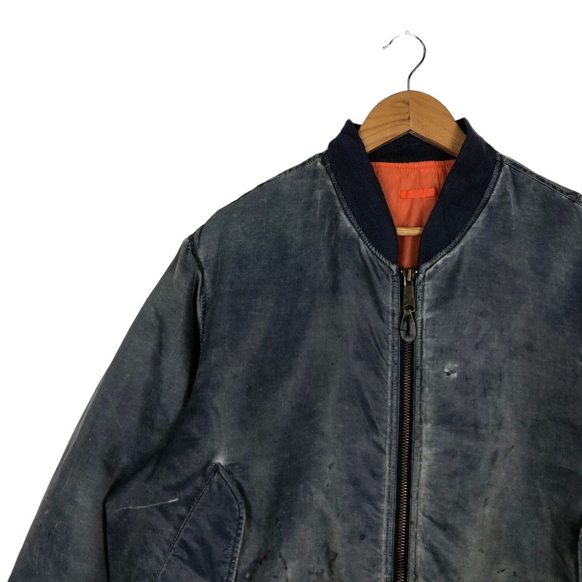 Buzz Rickson's 🔥90’s Vintage Bomber Jacket Military US Navy Work Wear Size US M / EU 48-50 / 2 - 6 Thumbnail