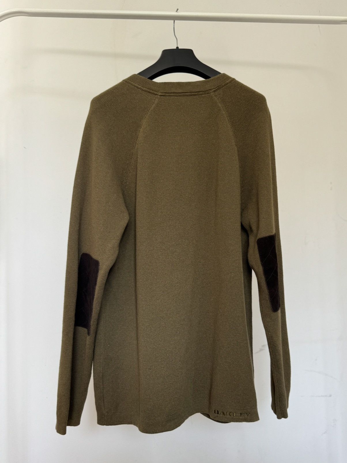 Oakley Oakley Buttoned Cardigan Sweater Olive Color Size US XL / EU 56 / 4 - 6 Thumbnail