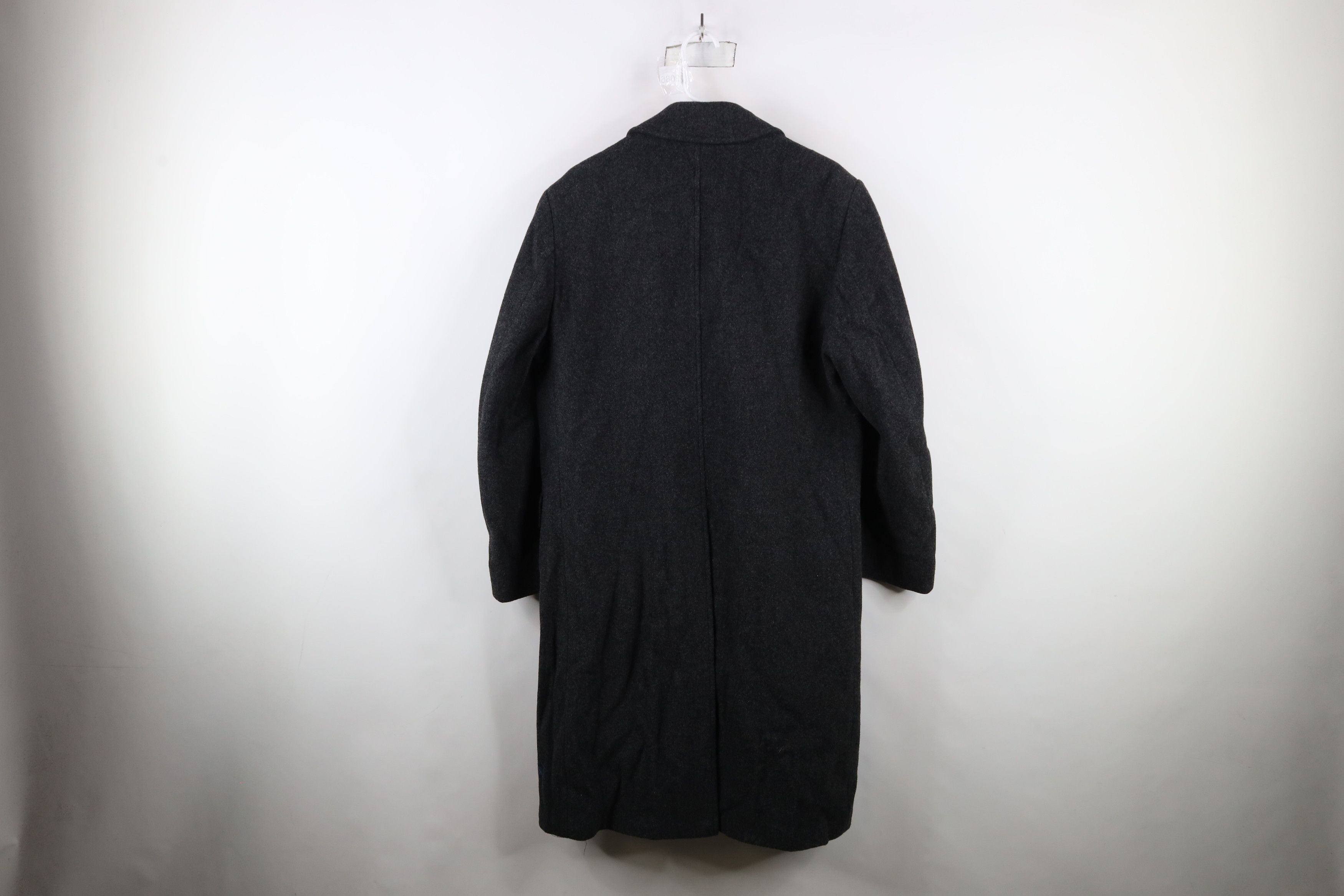 Vintage Vintage 70s Streetwear Overcoat Jacket Charcoal Gray USA Size US L / EU 52-54 / 3 - 12 Thumbnail