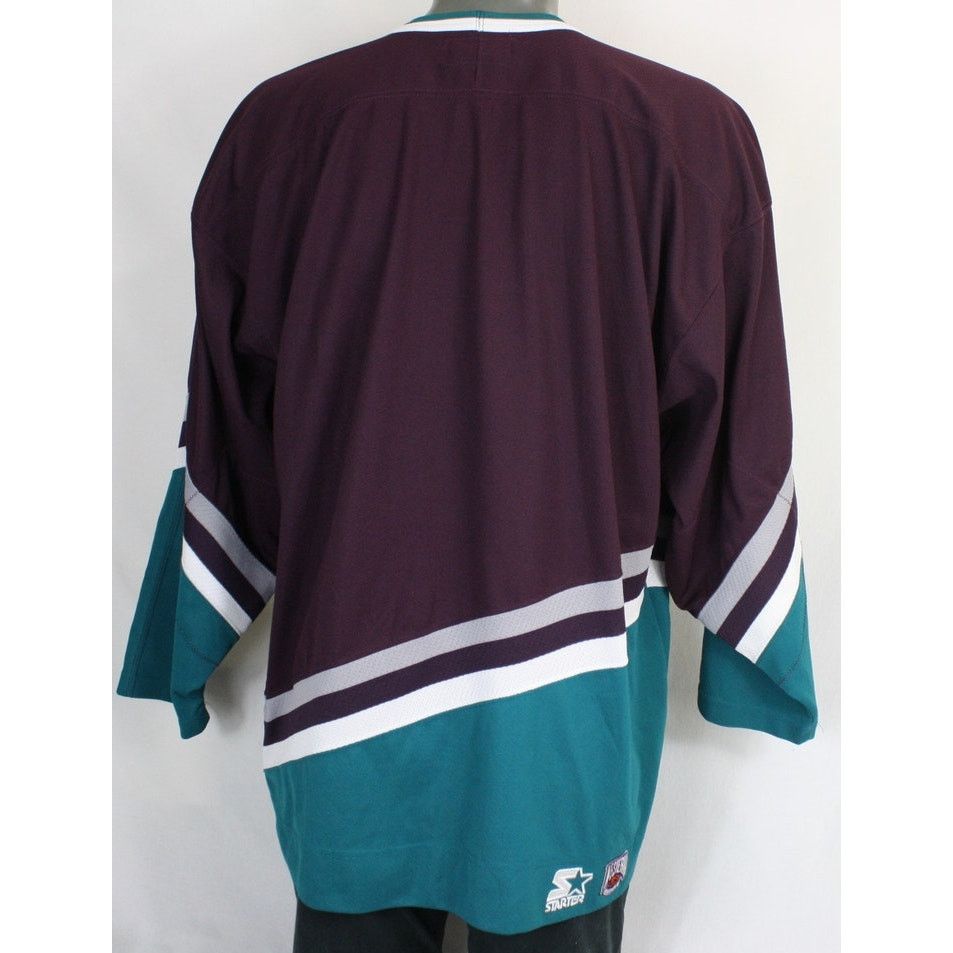 NFL Vintage 90s Starter Mighty Ducks Jersey Mens XXL NHL Anaheim Size US XXL / EU 58 / 5 - 6 Thumbnail