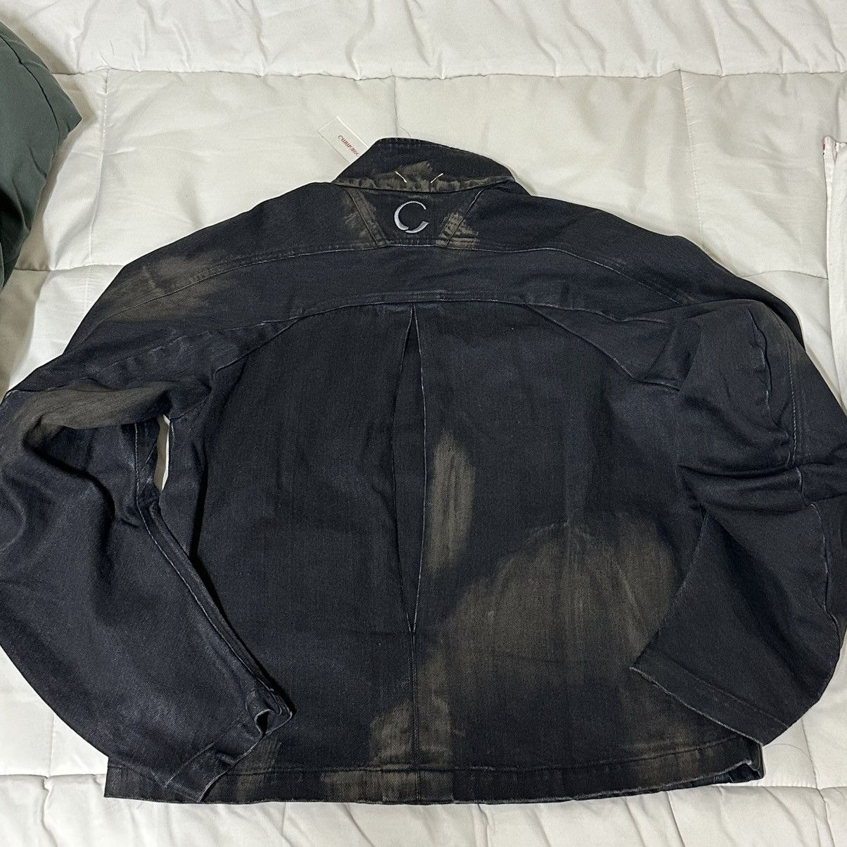 CMMAWEAR ARTICULATED SLEEVE JACKET BLACK DENIM MUD Size US M / EU 48-50 / 2 - 10 Thumbnail