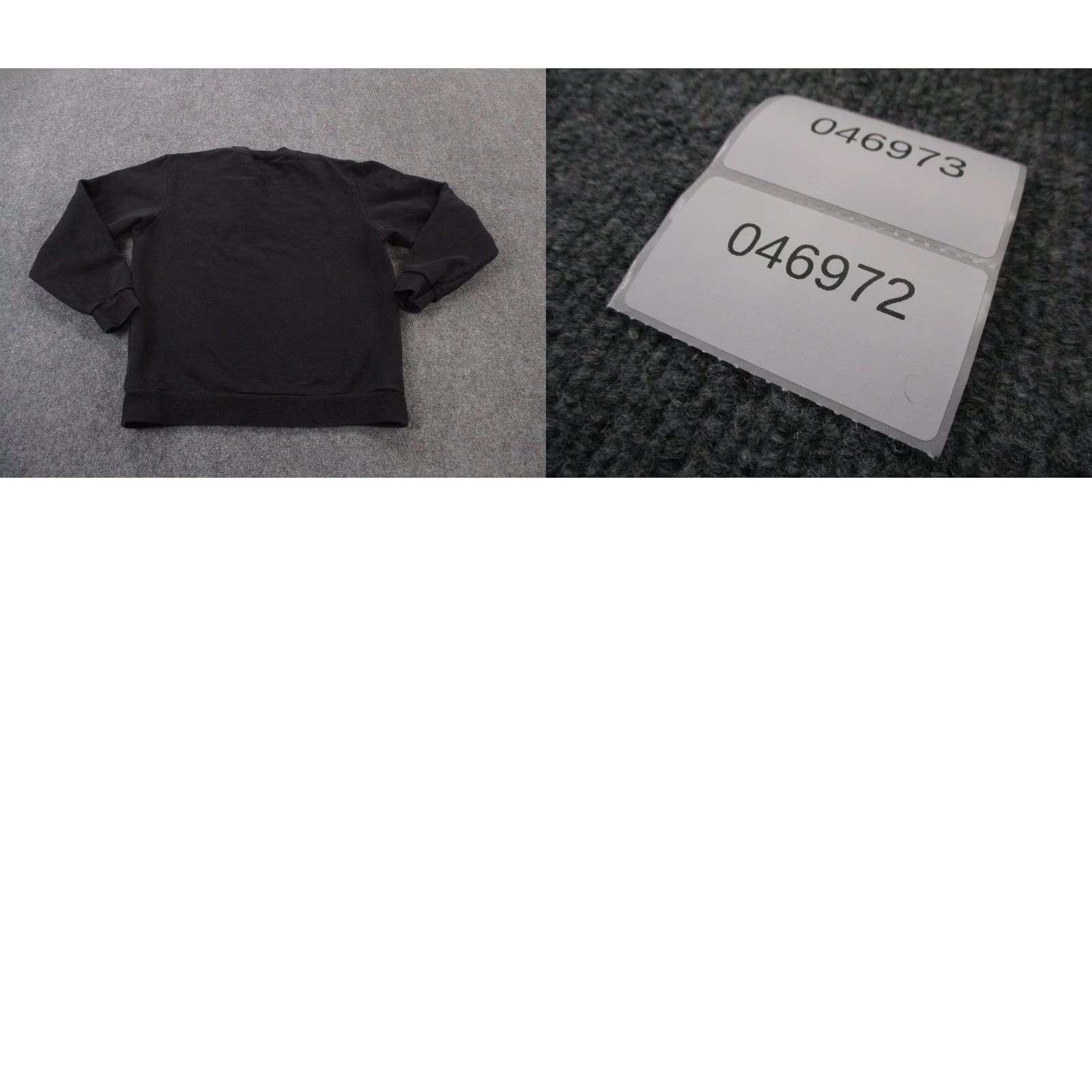 Vintage Republic Records Sweatshirt Mens M Black Pullover Logo Athletic Knit Cotton Vintage Size US M / EU 48-50 / 2 - 8 Thumbnail