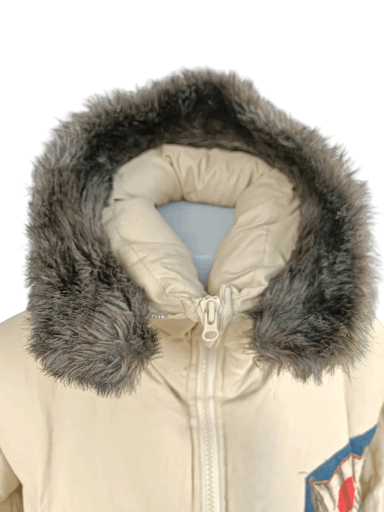 Japanese Brand Nicole Club For Men Winter Fur Hoodie Bomber Jacket FR013 Size US L / EU 52-54 / 3 - 6 Thumbnail