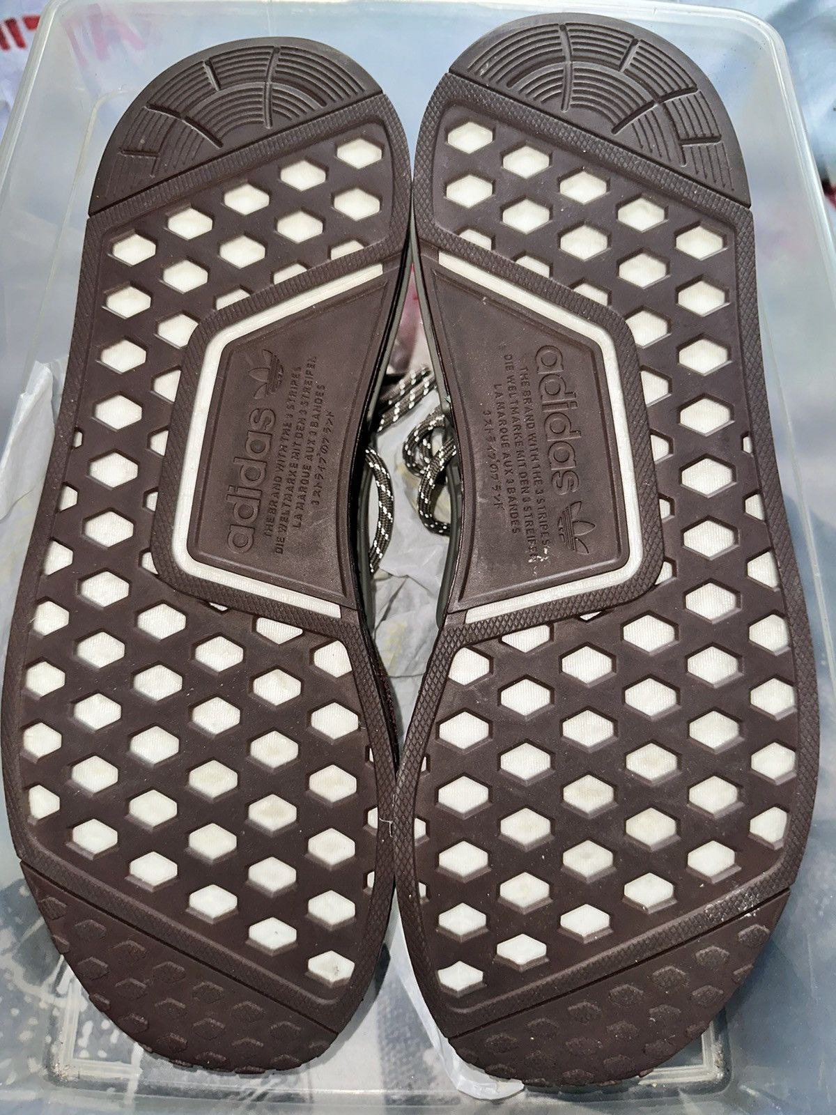 Adidas Adidas NMD Hu Pharrell Chocolate Size US 12.5 / EU 45-46 - 6 Thumbnail