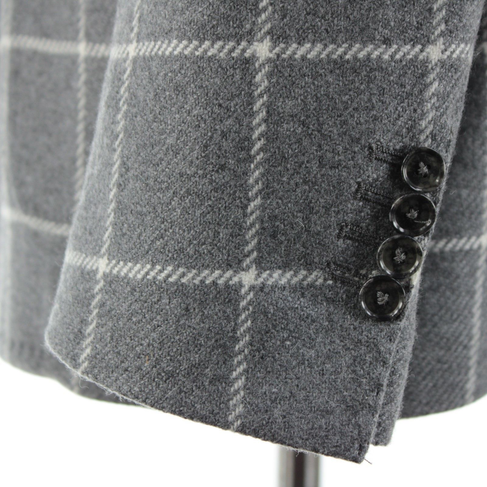 SARTORIO Sartorio Sport Coat Size 52 Regular US in Gray Size 52R - 3 Thumbnail