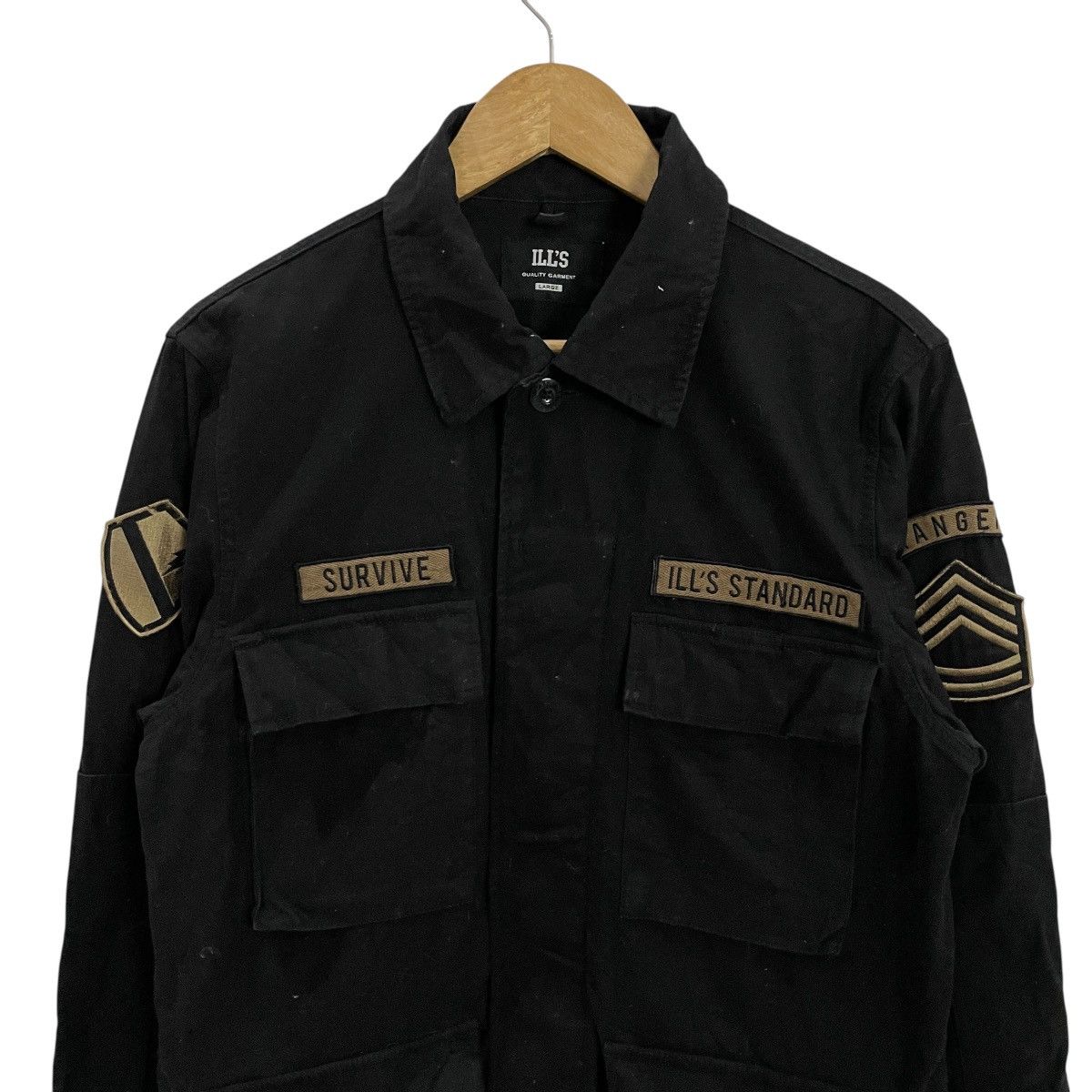 Japanese Brand Vintage ILL’s Standart Rangers Military Jacket Size US M / EU 48-50 / 2 - 2 Thumbnail