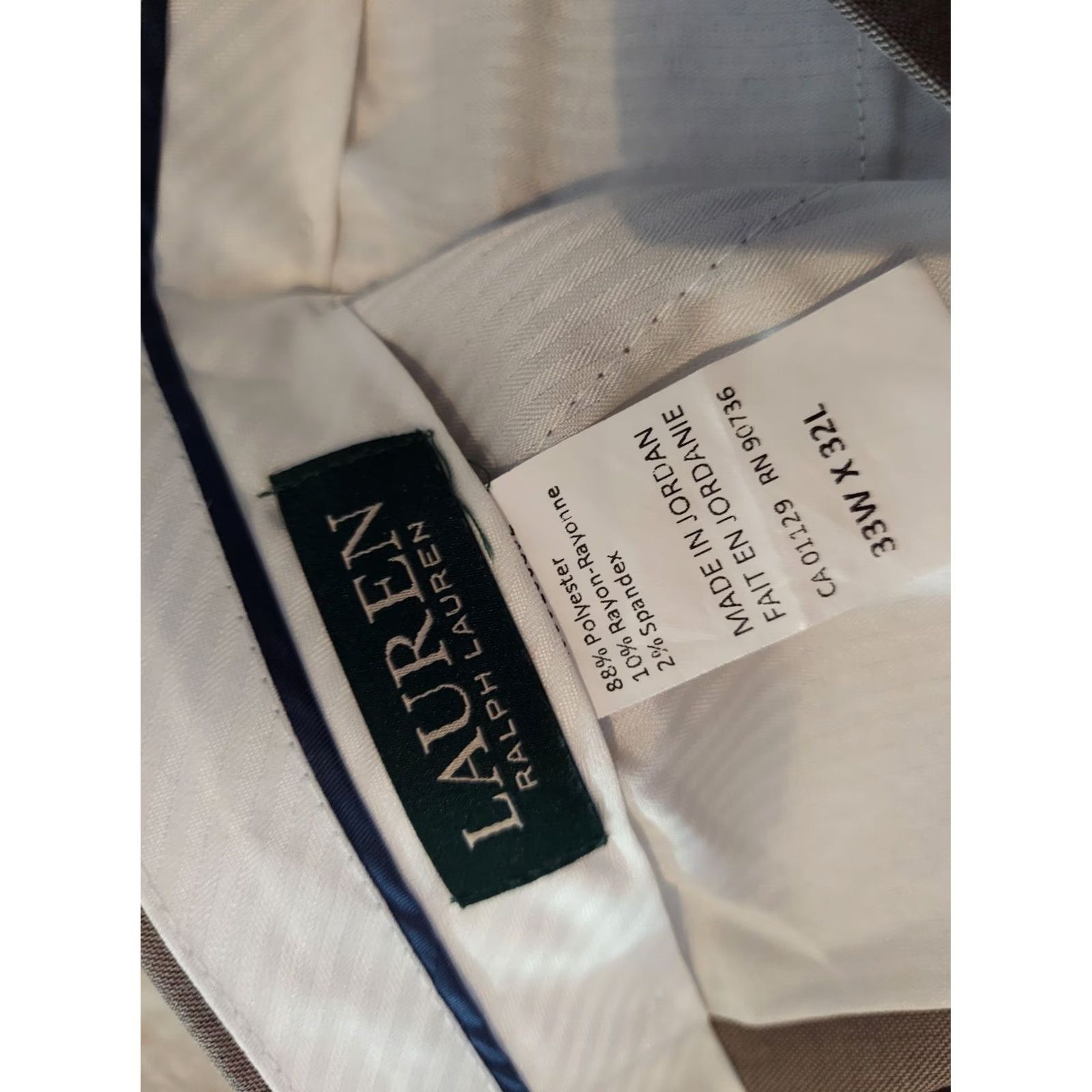 Polo Ralph Lauren Polo Ralph Lauren Pants Dress Pants 33x32 Gray Mens Regular Classic Trousers Slack Chino Style Size US XS / EU 42 / 0 - 5 Thumbnail