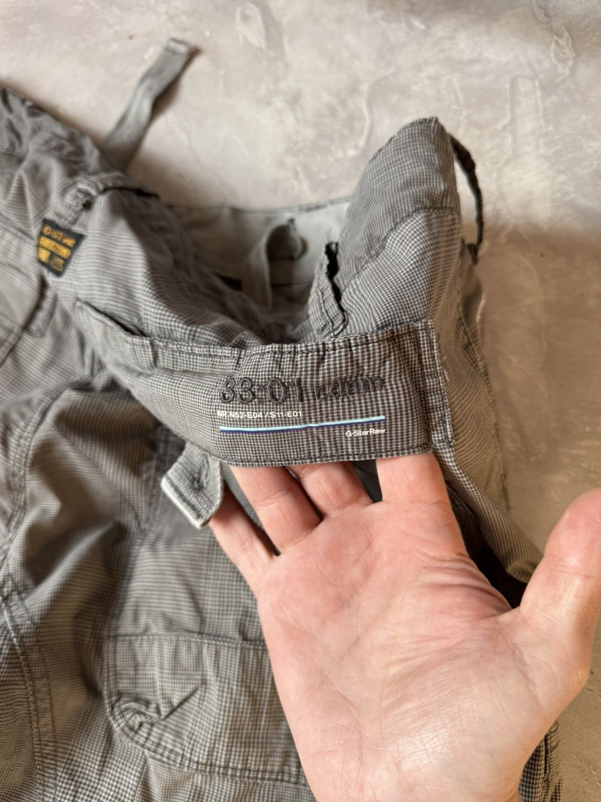 G-Star Vintgae G-Star Raw 3301 Cargo Pants Size US 33 - 4 Thumbnail