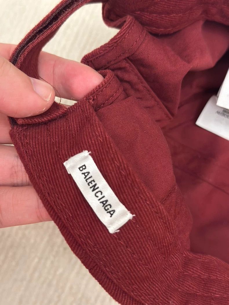 Balenciaga Balenciaga Embroidered monogram logo curved brim cap Size ONE SIZE - 4 Thumbnail