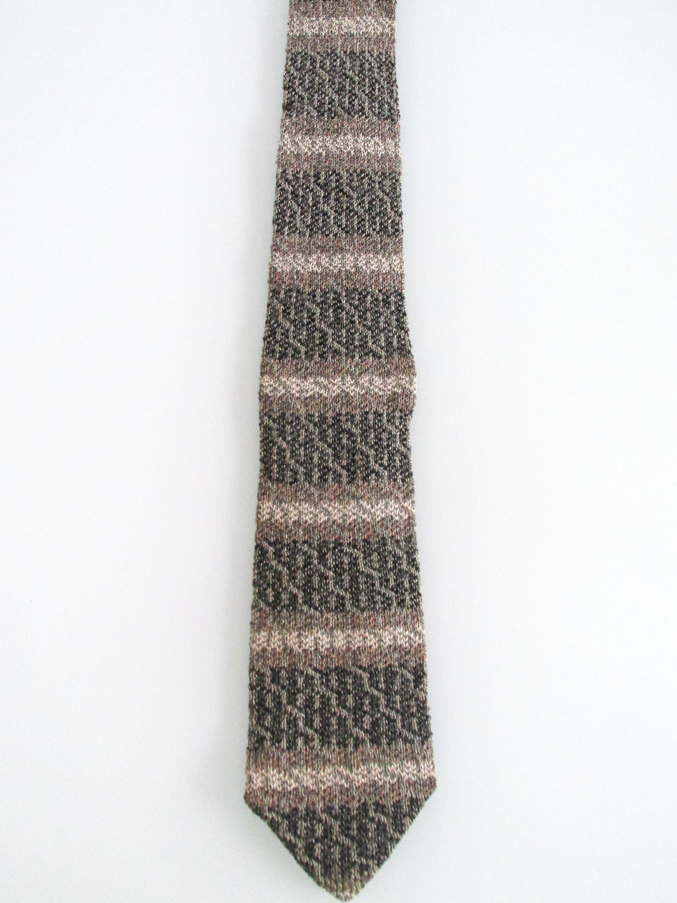 Other Arno Lesh Men's Knit Tie Size ONE SIZE - 2 Thumbnail