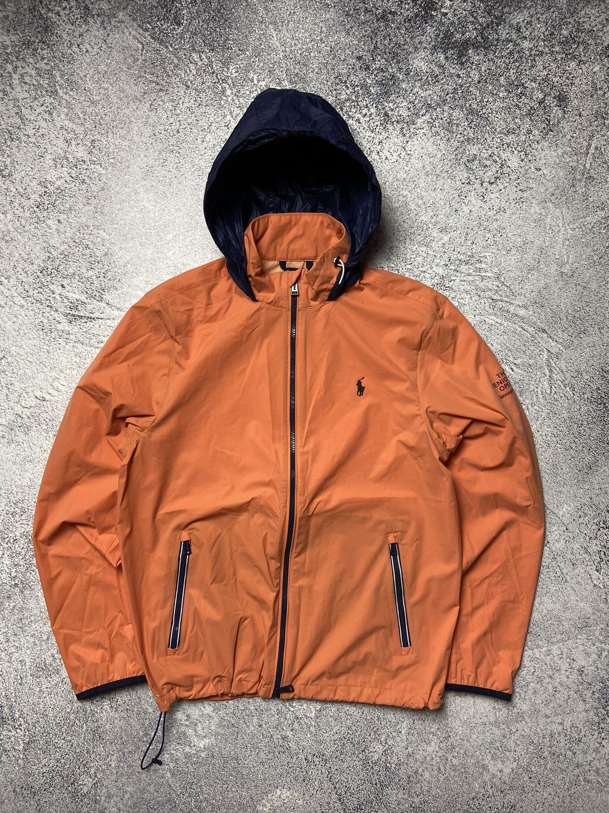 Designer × Polo Ralph Lauren × RLX Ralph Lauren Polo Ralph Lauren Golf Light Jacket Raincoat Designed Logo Size US S / EU 44-46 / 1 - 1 Thumbnail