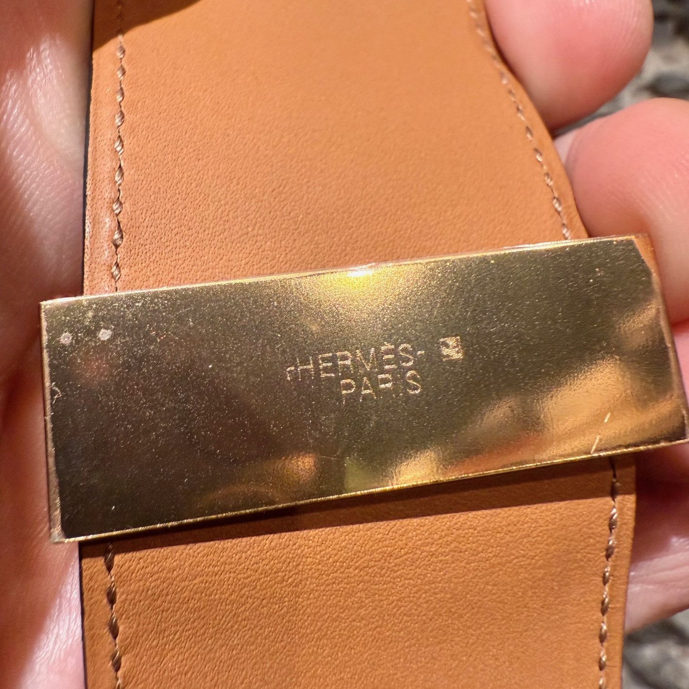 Hermes Hermès Blue Colvert Rose Gold Collier De Chien Bracelet Size ONE SIZE - 11 Thumbnail