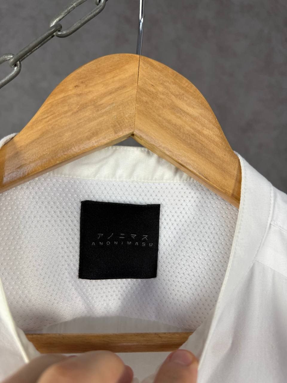 Japanese Brand Anonimasu avant garde designer shirt Size US L / EU 52-54 / 3 - 3 Thumbnail