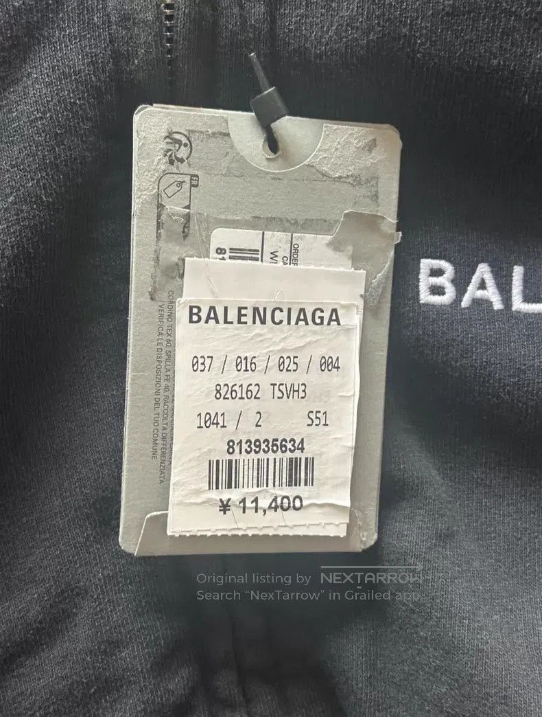 Balenciaga Balenciaga Badge zip-up hoodie Size US M / EU 48-50 / 2 - 5 Thumbnail