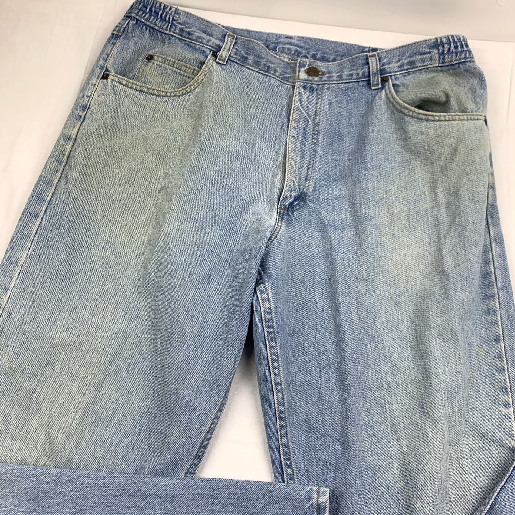 Vintage VINTAGE L.L. Bean Double L Jeans Men Relaxed Fit 38 Blue Straight Inseam 29 90s Outdoor Size US 38 / EU 54 - 2 Thumbnail