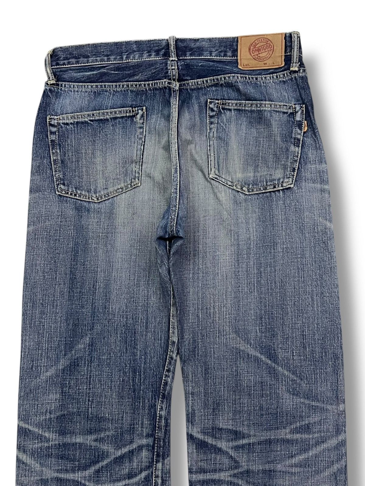 OMNIGOD Vintage 00s OMNIGOD JAPAN LOT 50009 Selvedge Japanese Denim Size US 34 / EU 50 - 5 Thumbnail