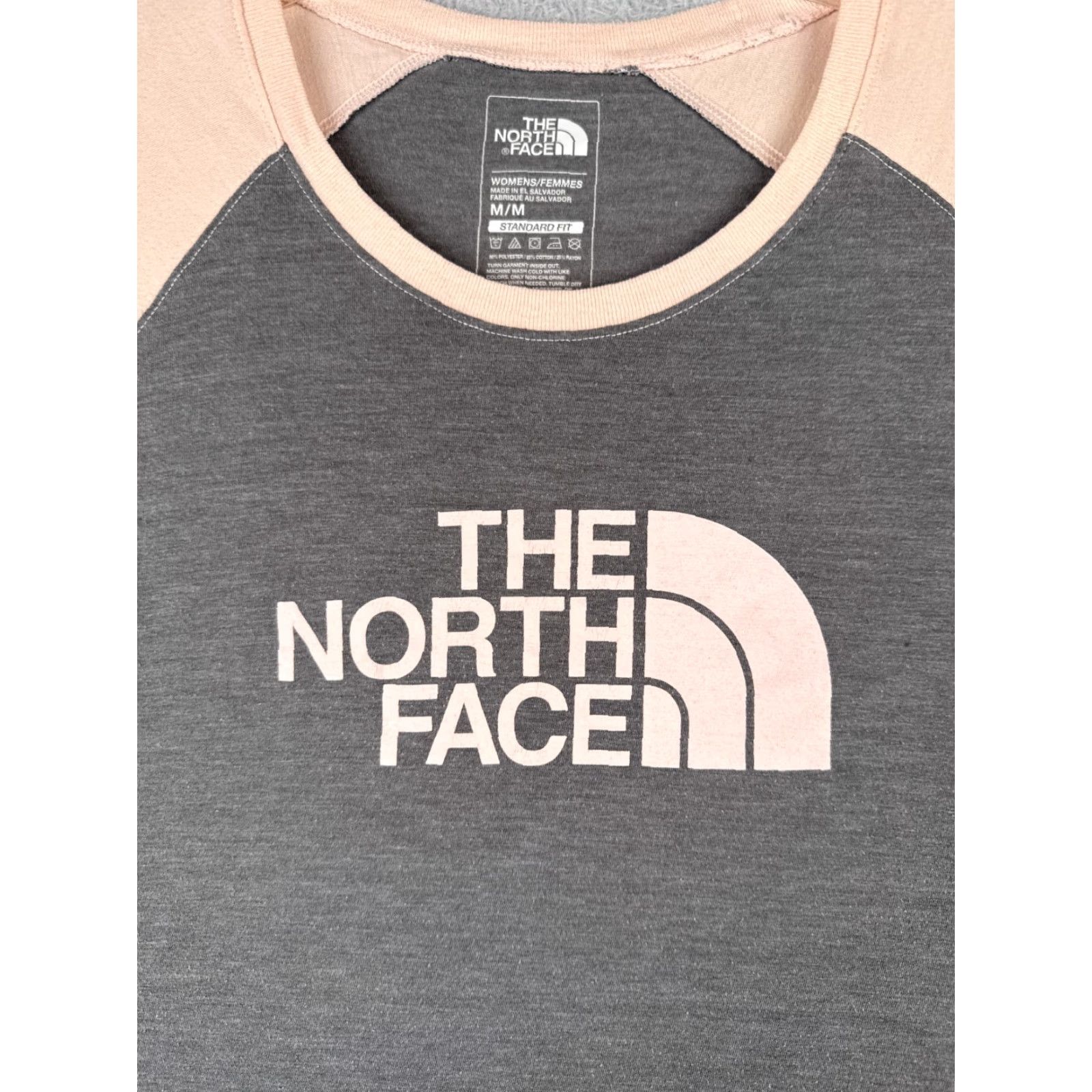 The North Face The North Face Shirt Womens Medium Gray Short Sleeve Crew Neck Polyester Blend Size M / US 6-8 / IT 42-44 - 6 Thumbnail