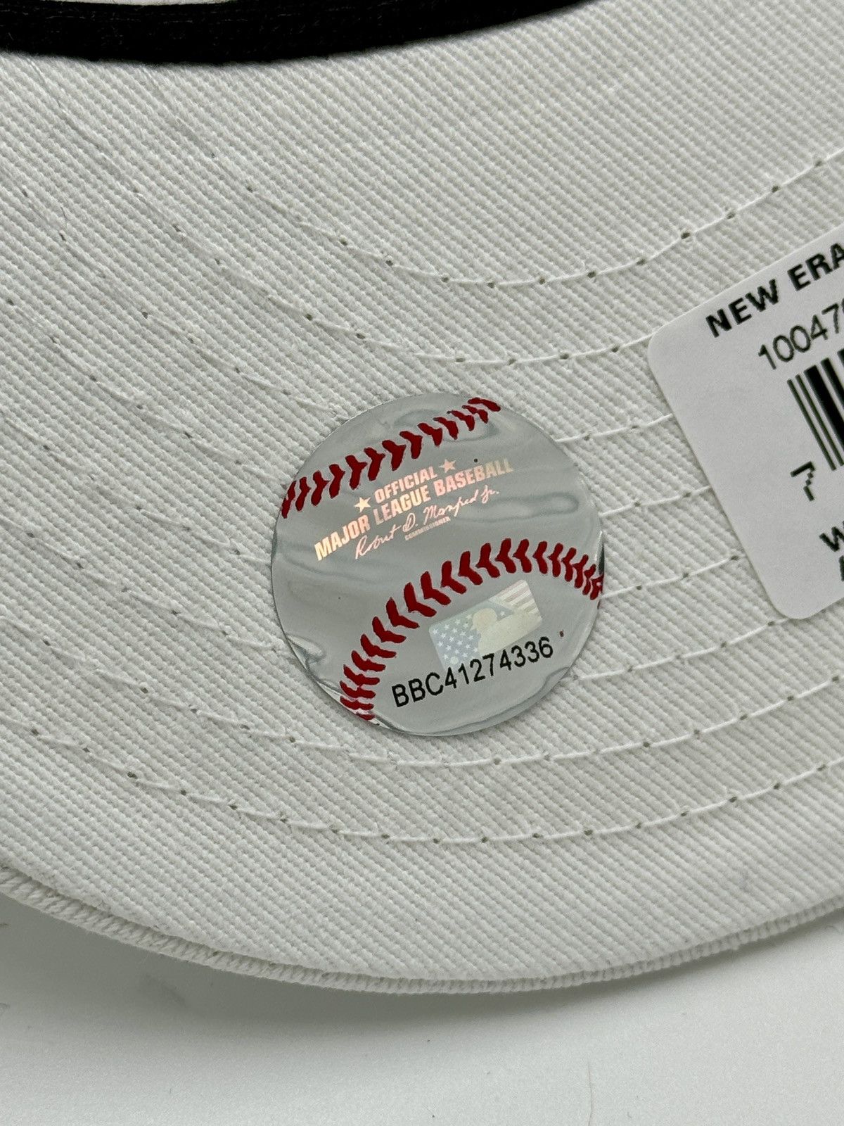 MLB × New Era × New York Yankees Yankees MLB Basic 59Fifty Fitted hat All White 7 1/4 Size ONE SIZE - 7 Thumbnail
