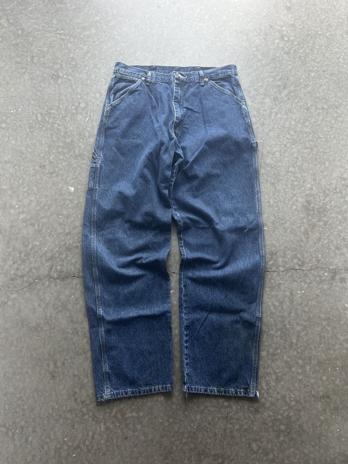 Vintage Vintage Y2K Carhartt Style Carpenter Jeans 34x34 Size US 34 / EU 50 - 4 Thumbnail