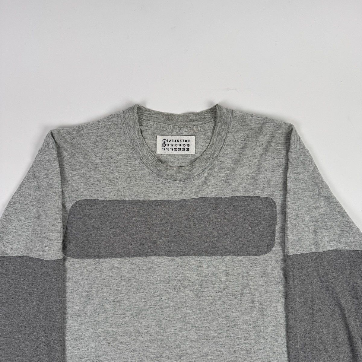 Maison Margiela AW99 Martin Margiela Artisanal Reconstructed Gray Longsleeve Size US S / EU 44-46 / 1 - 2 Thumbnail