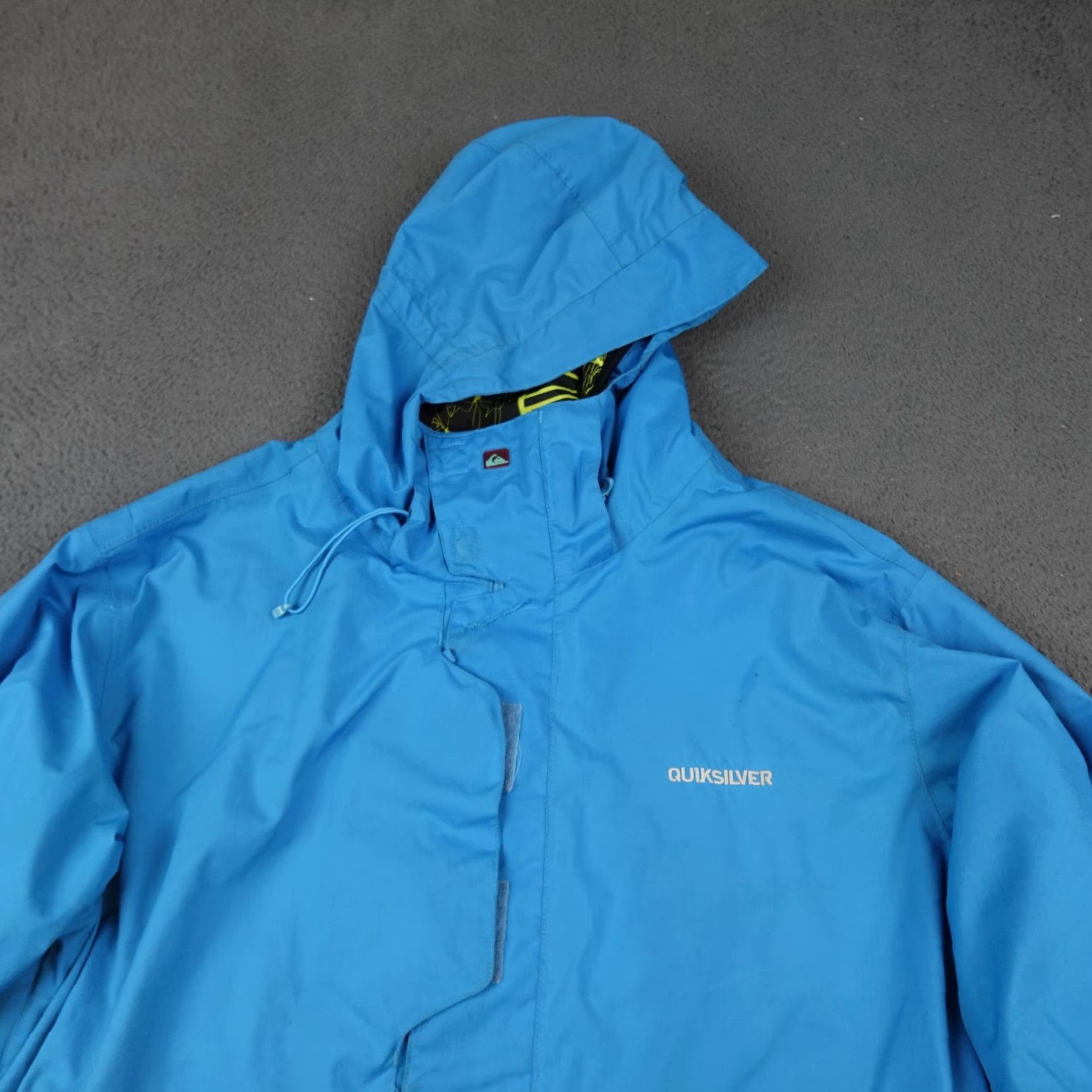 Quiksilver Quiksilver Jacket Mens M Blue QuikTech 10,000mm Utility Hooded Ski Snow Waterproof Windproof Full Zip Pockets Adjustable Casual Activewear Size US M / EU 48-50 / 2 - 4 Thumbnail