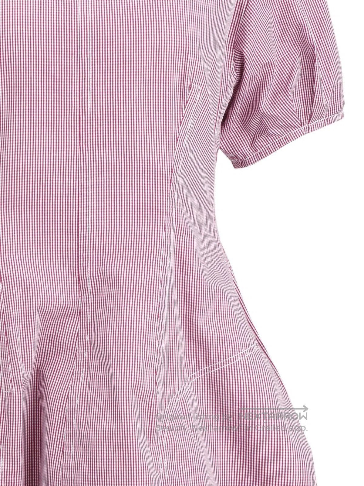 Celine Pink Checkered Dress from Old Celine. Size S / US 4 / IT 40 - 4 Thumbnail