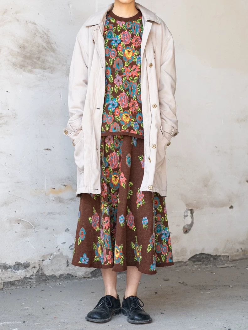 Kenzo KENZO White cotton long coat Size M / US 6-8 / IT 42-44 - 2 Thumbnail