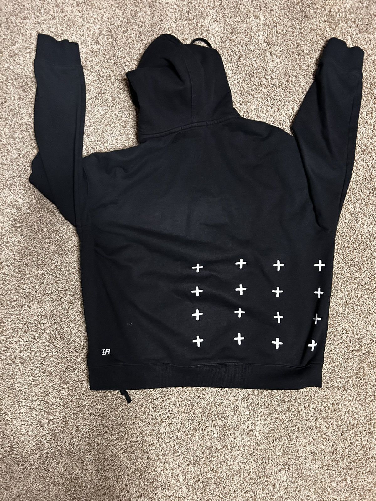 Ksubi Ksubi cross hoodie Size US XL / EU 56 / 4 - 2 Thumbnail