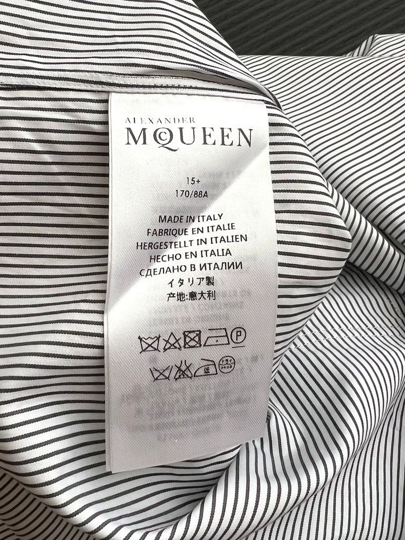 Alexander McQueen Alexander Mcqueen Size15+ Shirt Size US XXS / EU 40 - 6 Thumbnail