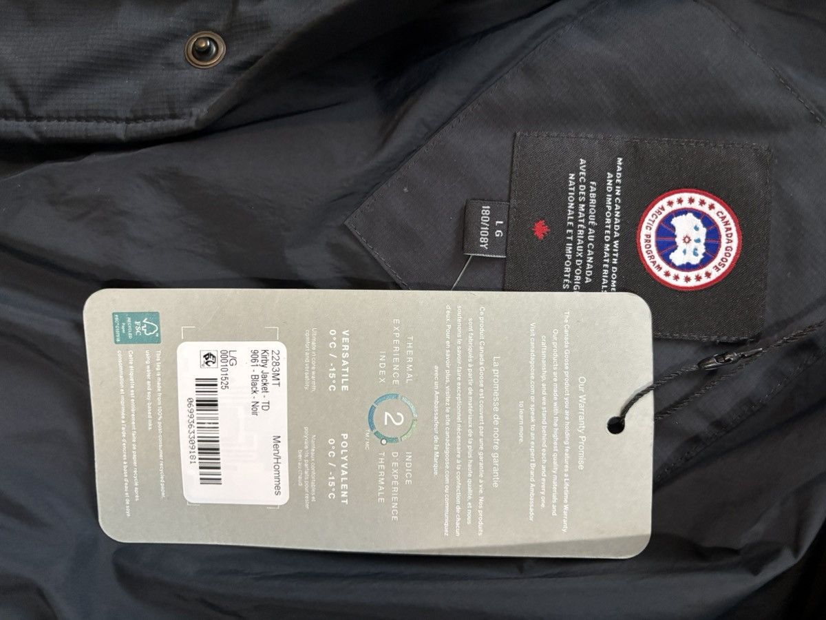 Canada Goose Mens Kirby Padded Snap-Front Jacket Size US L / EU 52-54 / 3 - 4 Thumbnail