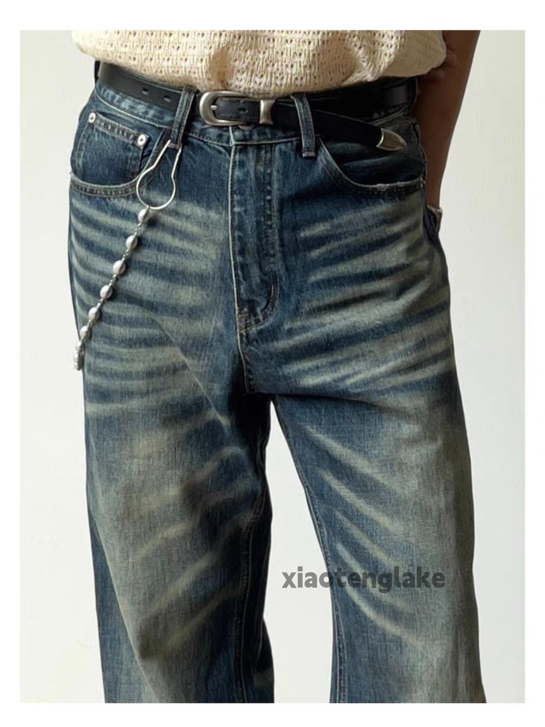 Jean xtl vintage washed faded cleanfit yuppie bootcut jeans Size US 32 / EU 48 - 4 Thumbnail