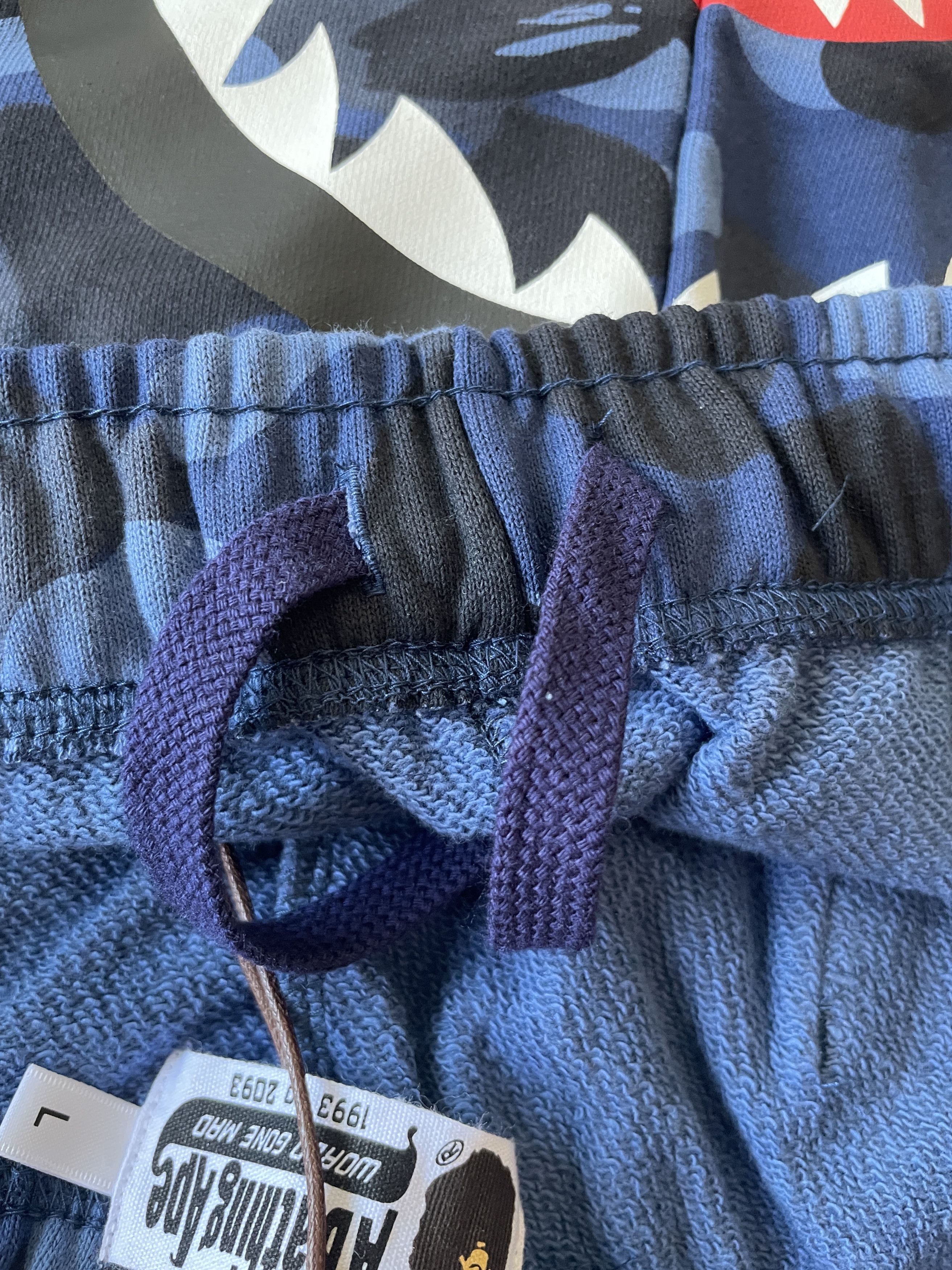 Bape BAPE COLOR CAMO SHARK SWEAT SHORTS Size US 34 / EU 50 - 5 Thumbnail